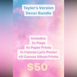 Taylor Swift Decor Bundle